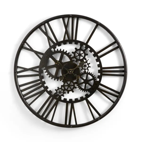 DUNELM Outdoor Cogs Indoor Outdoor Wall Clock - S R Originals