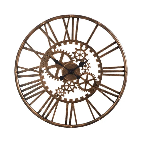 DUNELM Outdoor Cogs Indoor Outdoor Wall Clock - S R Originals