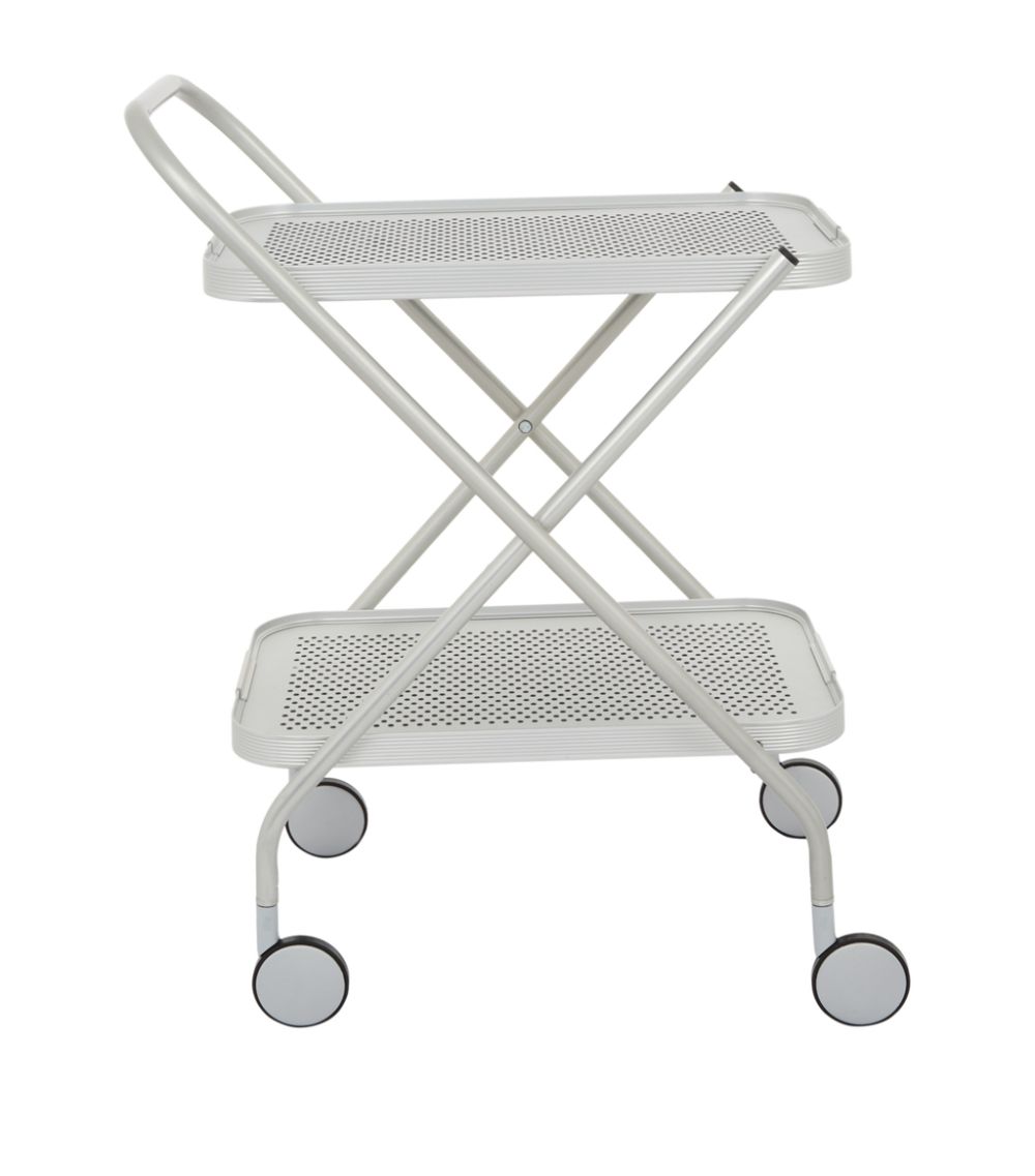 S R Originals - KAYMET Folding Two-Tier Trolley