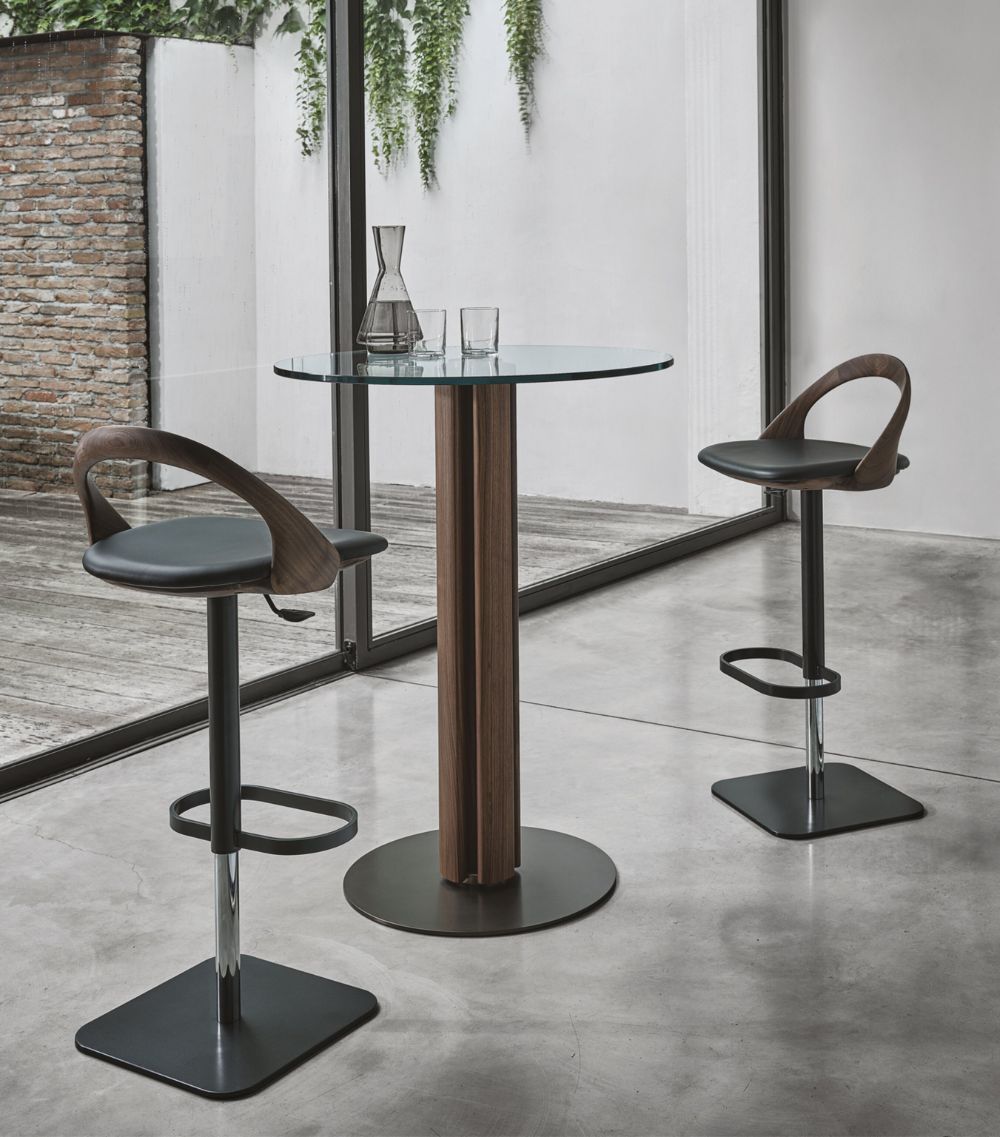 PORADA Walnut Ester Sagbello Bar Stool - S R Originals