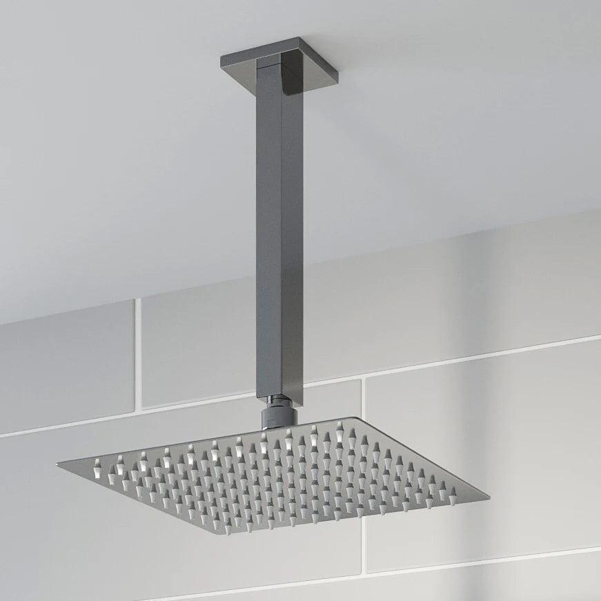 ARCHITECKT Square Mixer Shower - Concealed with Ceiling Fixed Head & Handset - S R Originals