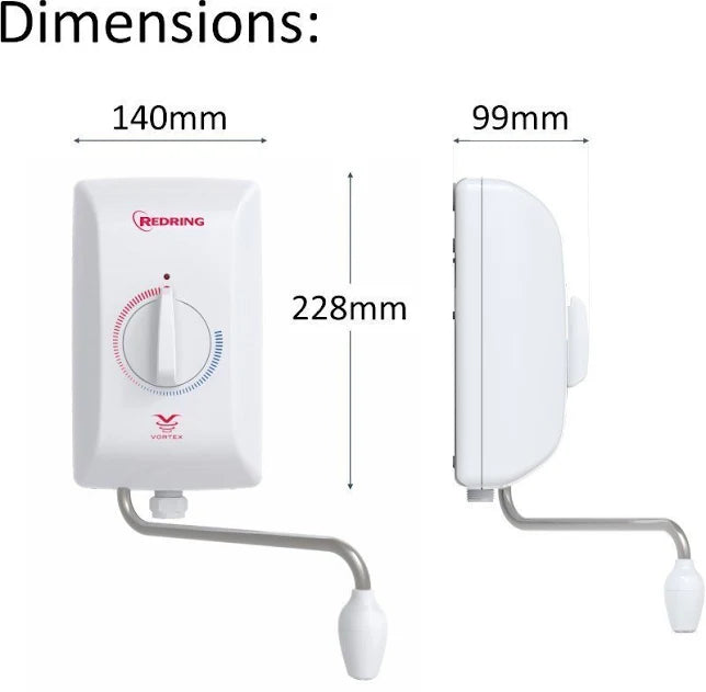 REDRING Instant Hand Wash Unit 3kW - S R Originals