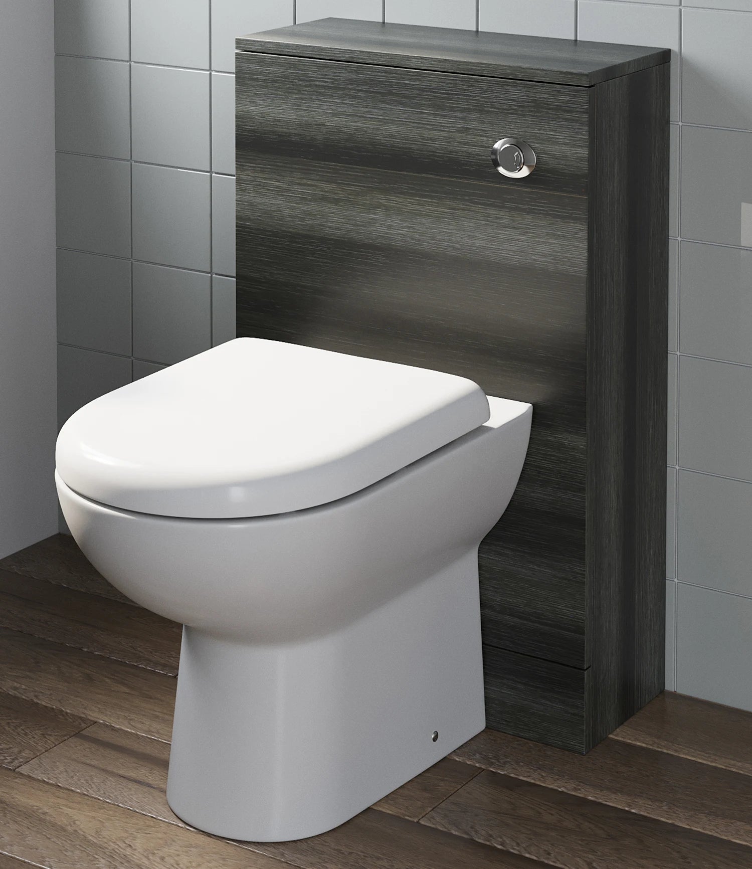 ARTIS Charcoal Grey Concealed Cistern Unit - 500 x 215mm - S R Originals