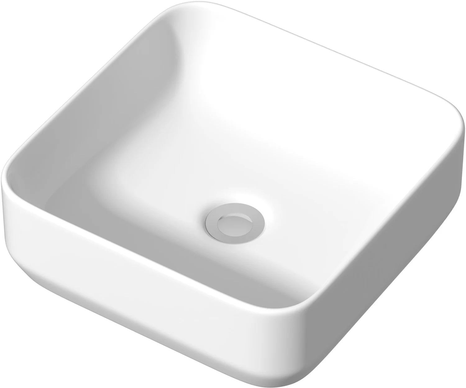 AFFINE Cannes Countertop Basin - 365 x 365mm - S R Originals