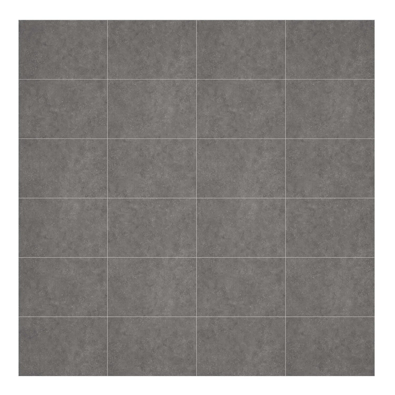 MULTIPANEL Grey Mineral Tile Effect Bathroom Wall Panel Hydrolock 2400 x 598mm - S R Originals