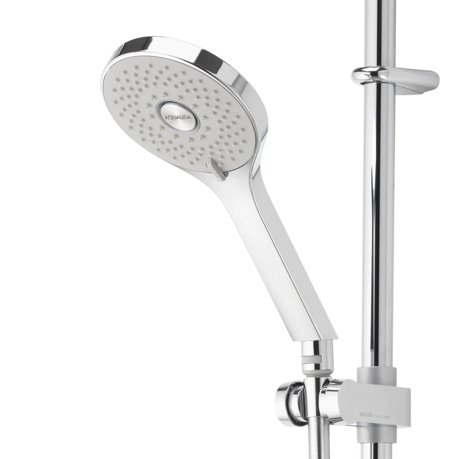 AQUALISA Unity Q Smart Shower - Exposed with Adjustable & Ceiling Fixed Head (HP/Combi) - S R Originals