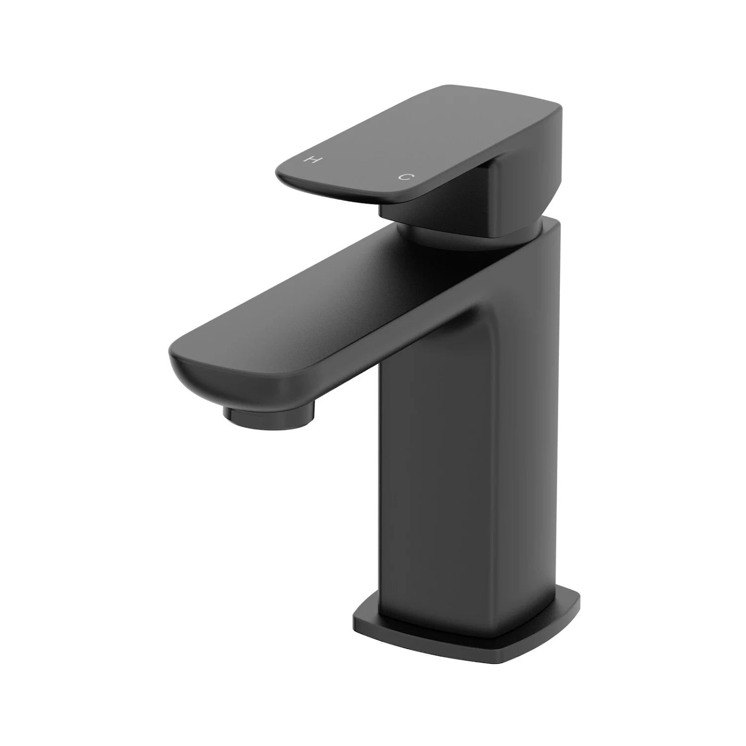 MERANO Venosa Mono Basin Mixer Tap - Black - S R Originals