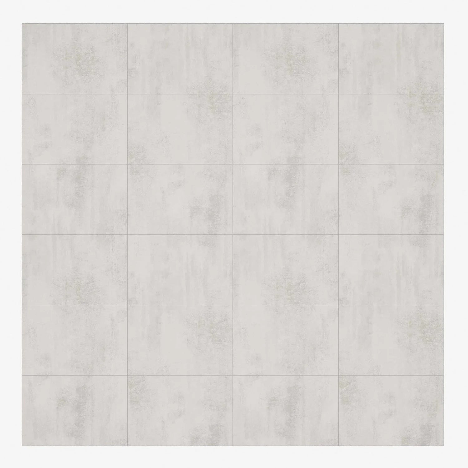 MULTIPANEL White Gypsum Tile Effect Bathroom Wall Panel Hydrolock 2400 x 598mm - S R Originals