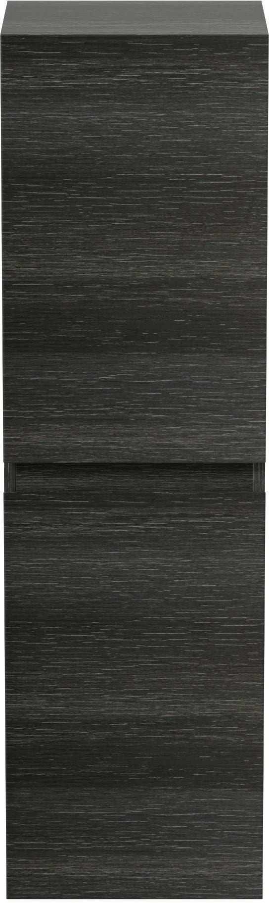 ARTIS Centro Grey Wood Wall Hung Tall Bathroom Cabinet 1200 x 350mm - S R Originals