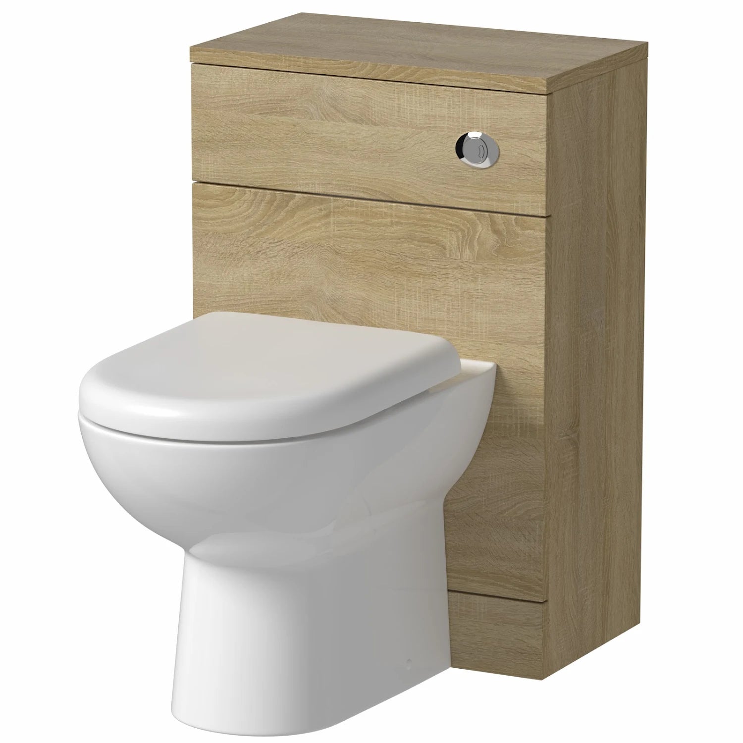 Alpine Oak Toilet & Basin Vanity Unit Combination 1150mm - S R Originals