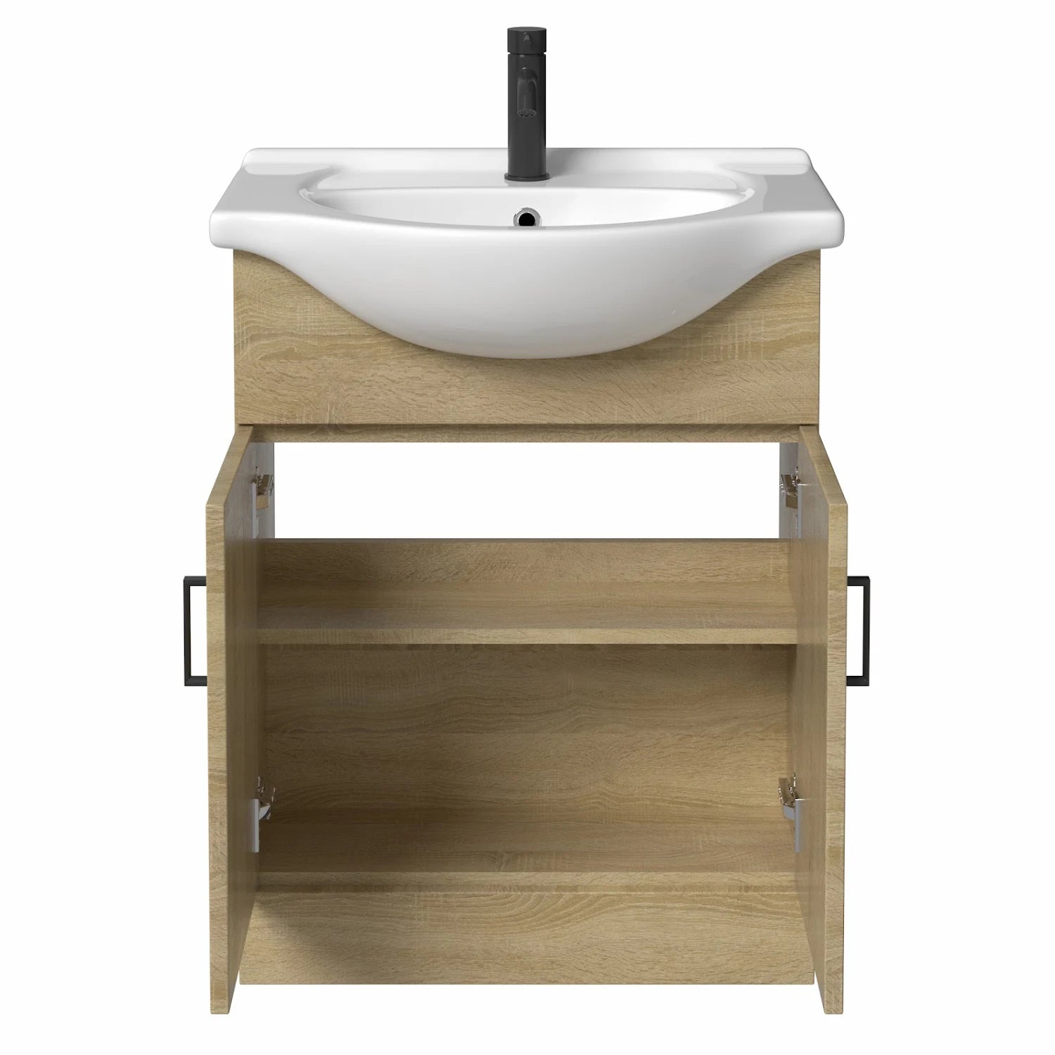 Alpine Oak Toilet & Basin Vanity Unit Combination 1150mm - S R Originals